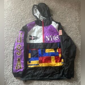 LAVISH SOCIETY WINDBREAKER JACKET.